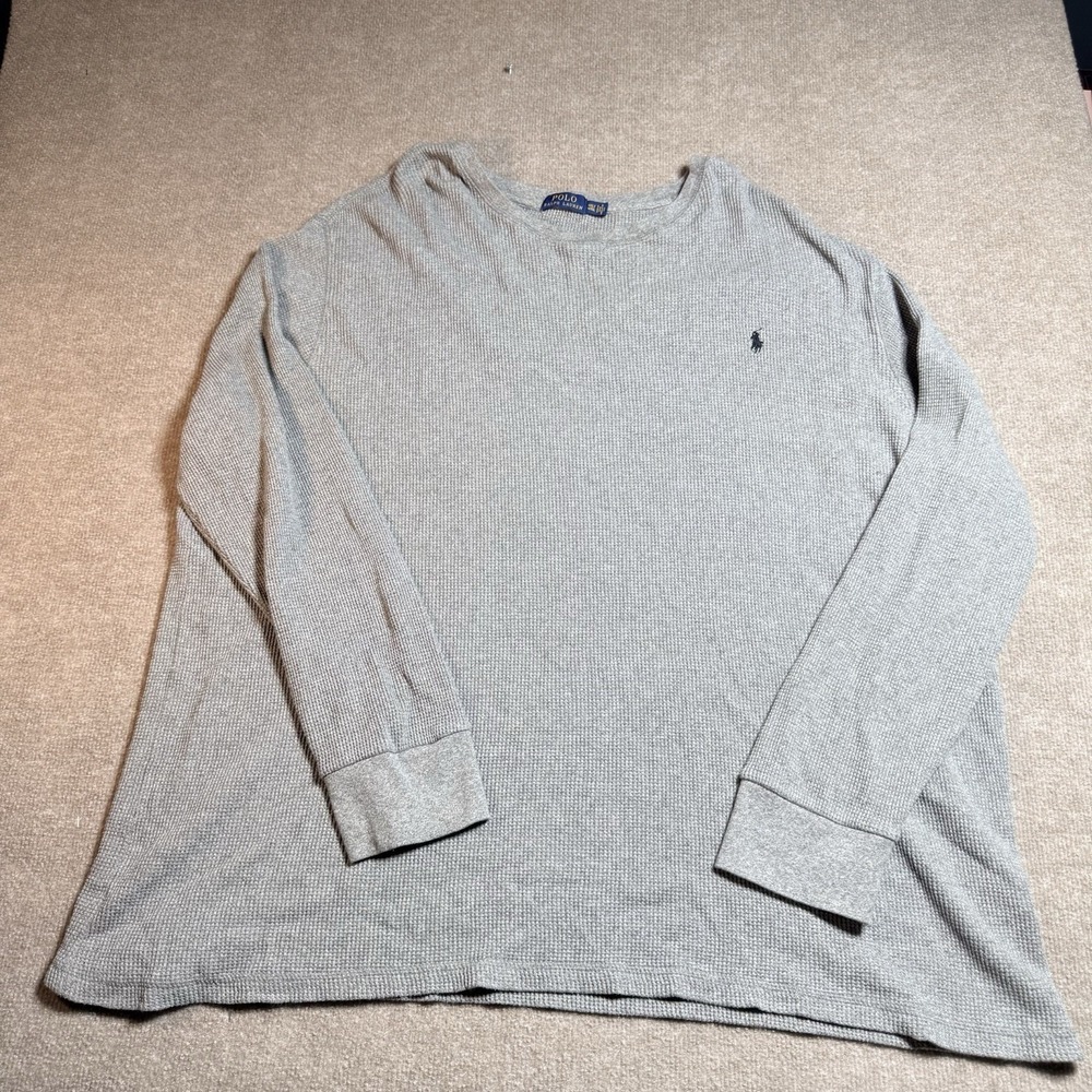 Polo Ralph Lauren Men's Long Sleeve Waffle Knit T-Shirt Size 4XLT Big And Tall